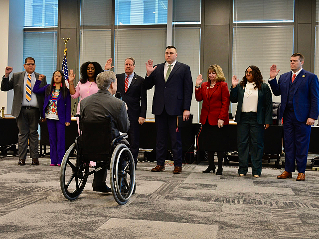 State board of education members with abbott courtesy of sboe